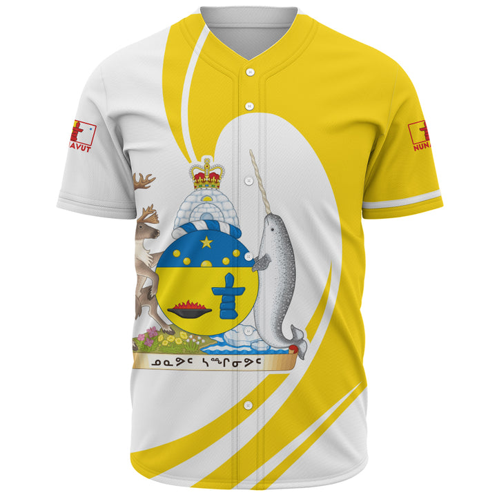 Nunavut Baseball Shirt Legacy Of The Noble Spirit