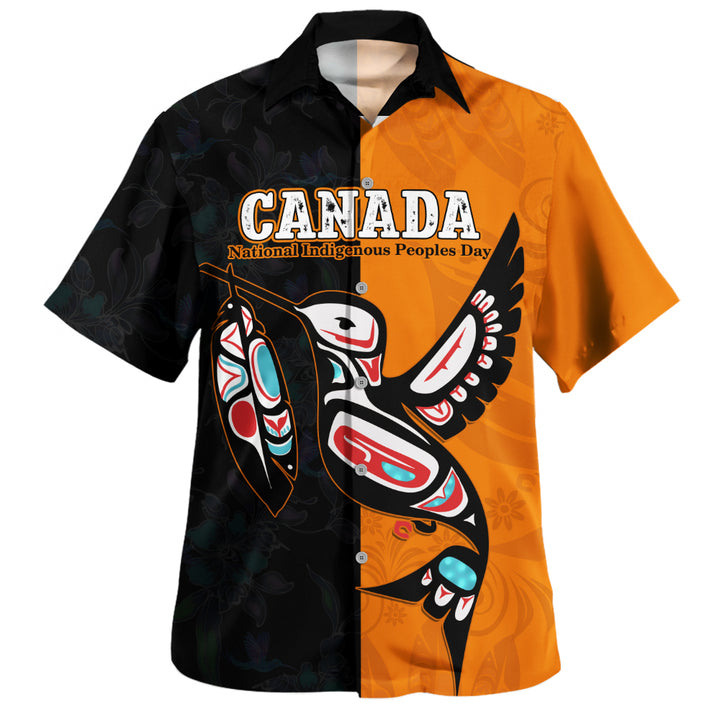 Canada Bowling Shirt Spirit Bird National Day Tribute