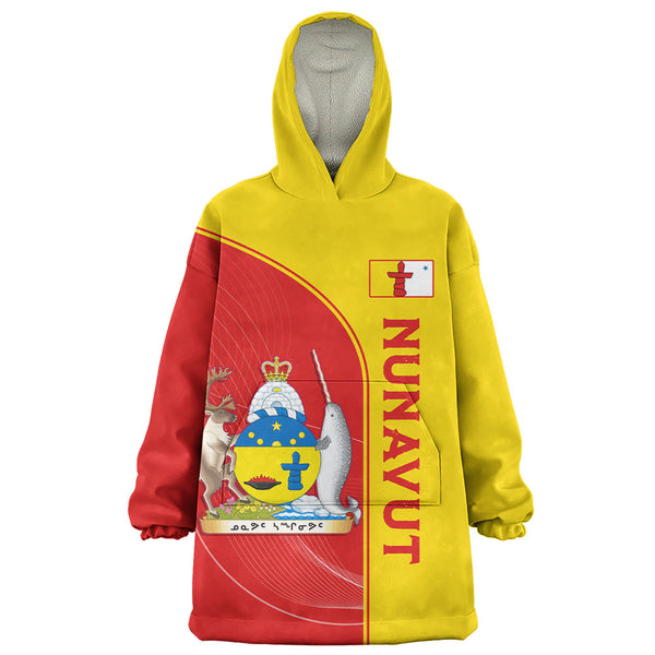 Nunavut Snug Hoodie Proud Provincial Heritage