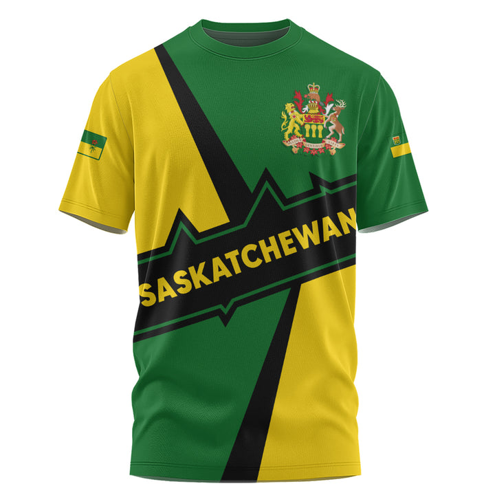 Saskatchewan T-Shirt Loyal True North Provincial Style