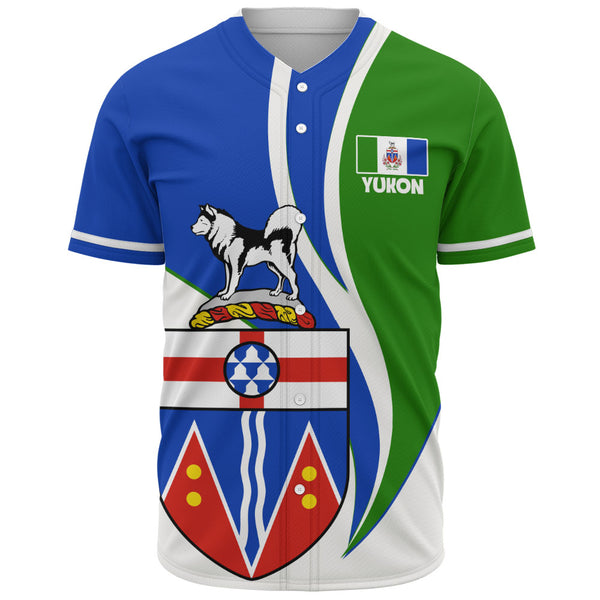 Yukon Baseball Shirt Heritage Pride Of The North