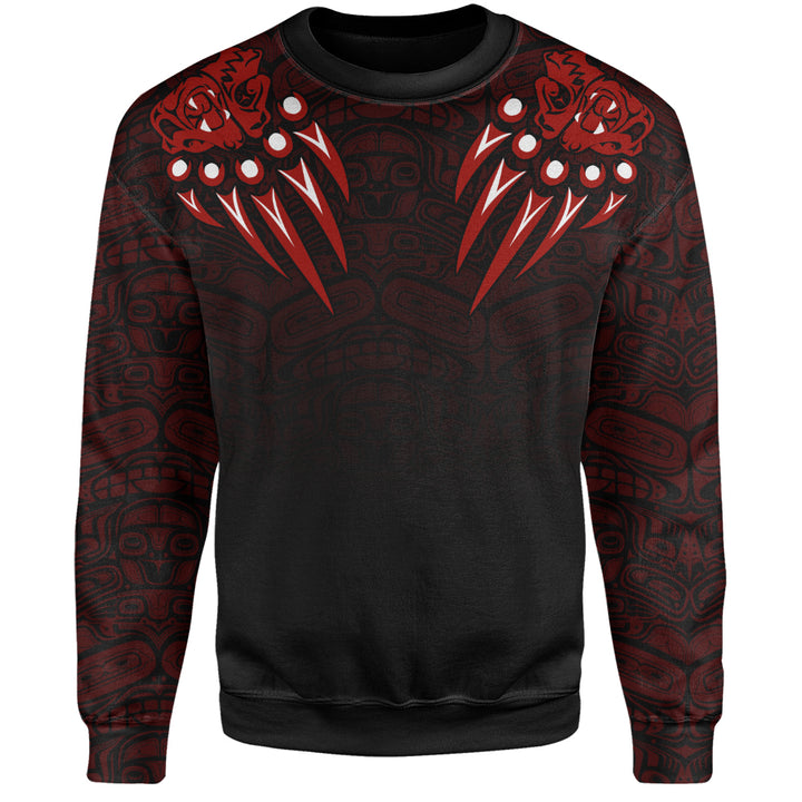 Canada Sweatshirt Haida Hunter Spirit