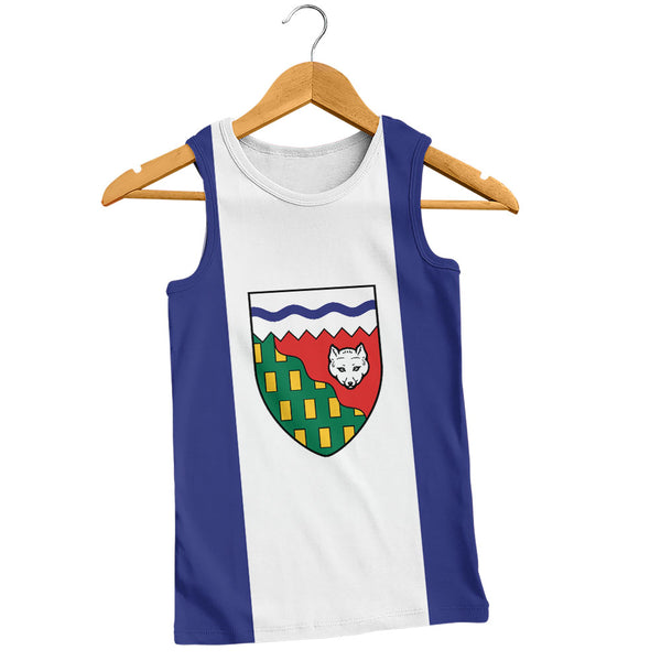 Northwest Territories Tank Top Flag Minimalist Pride Style