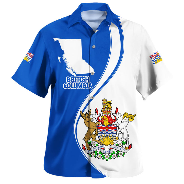 British Columbia Bowling Shirt Canada Territories Pride