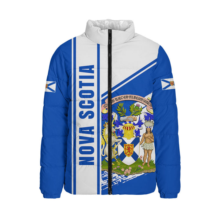 Nova Scotia Padded Jacket Heritage Strength Crest