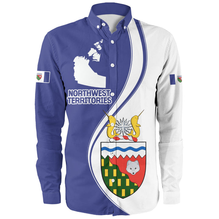 Northwest Territories Long Sleeve Shirt Canada Territories Pride