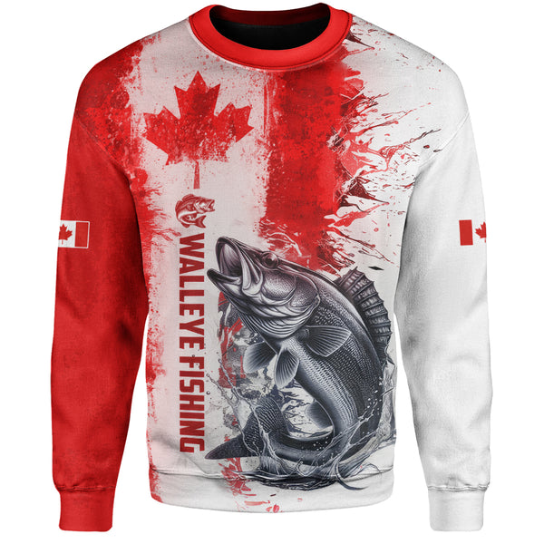 Canada Sweatshirt Canada Maple Hook And Splash