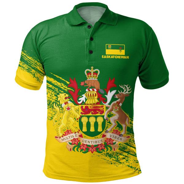 Saskatchewan Polo Shirt Pride Of The Provinces