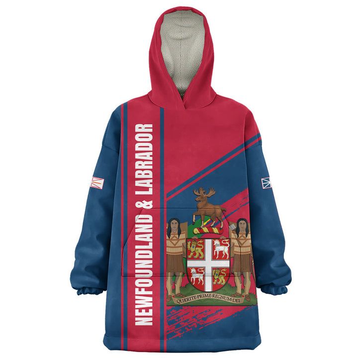 Newfoundland & Labrador Snug Hoodie Heritage Strength Crest