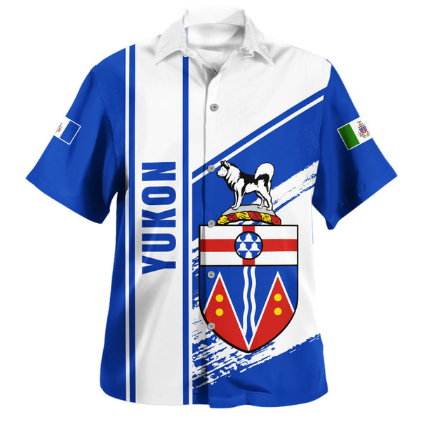 Yukon Bowling Shirt Heritage Strength Crest