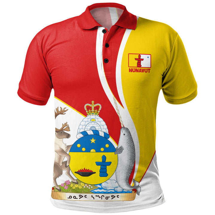 Nunavut Polo Shirt Heritage Pride Of The North