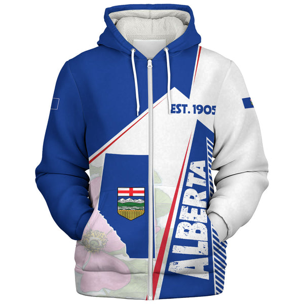 Alberta Sherpa Hoodie United Provinces & Territories