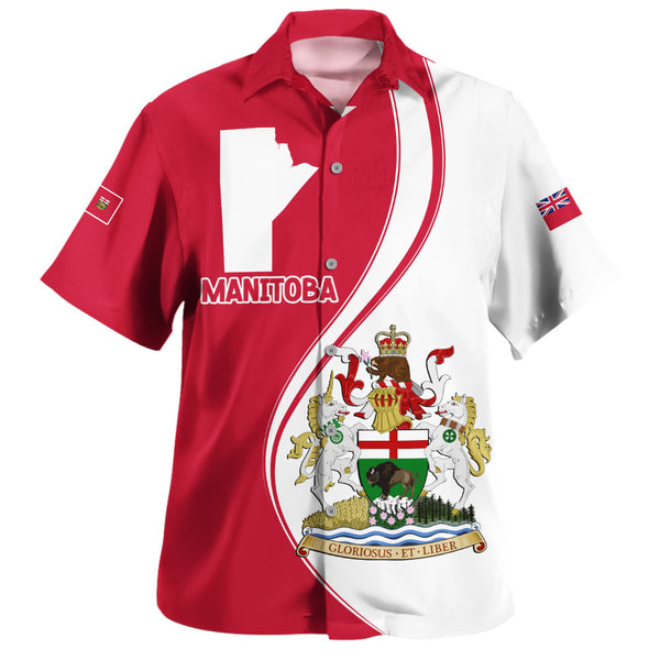 Manitoba Bowling Shirt Canada Territories Pride