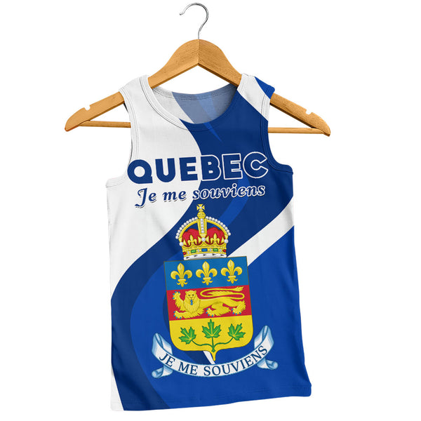Quebec Tank Top Crest Of Identity