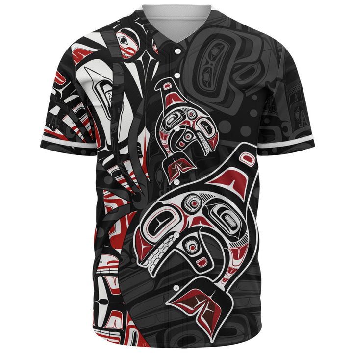 Canada Baseball Shirt Orca Spirit Of The Northwest
