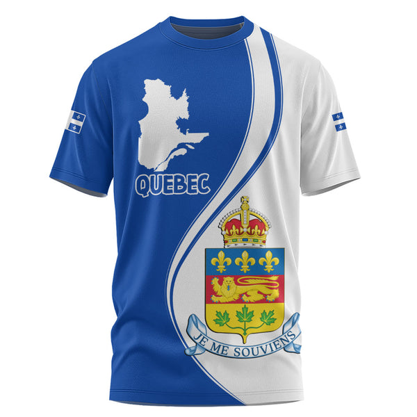 Quebec T-Shirt Canada Territories Pride