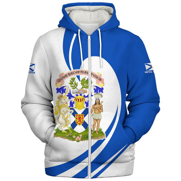 Nova Scotia Sherpa Hoodie Legacy Of The Noble Spirit
