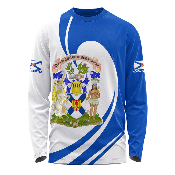Nova Scotia Long Sleeve T-Shirt Legacy Of The Noble Spirit