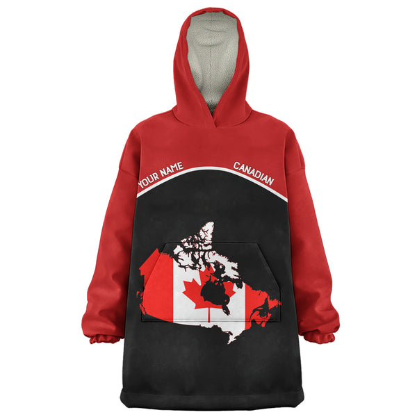 Canada Snug Hoodie Red North Classic Canadian Heritage Wear