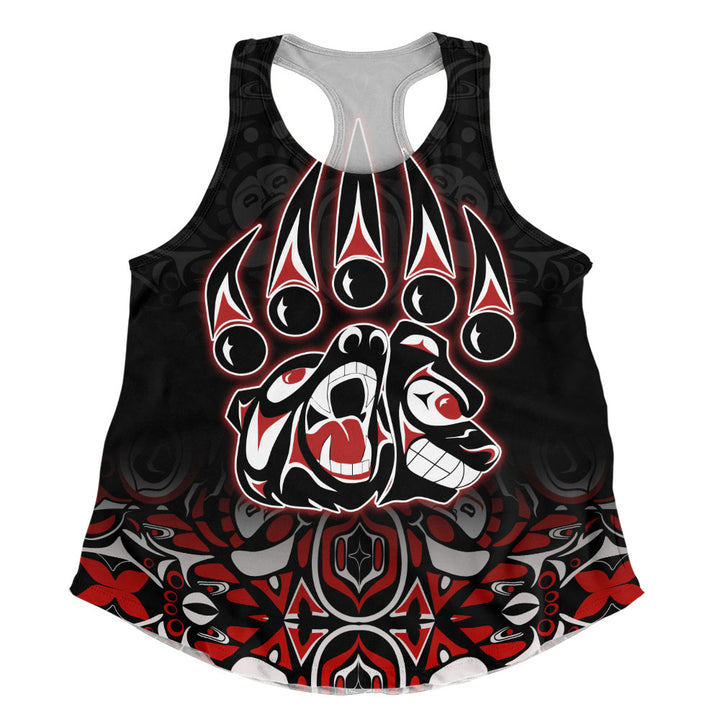 Canada Women Tank Spirit Of The Bear Claw Tribal Power