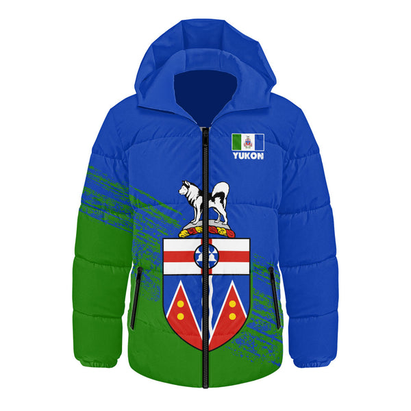 Yukon Hooded Padded Jacket Pride Of The Provinces