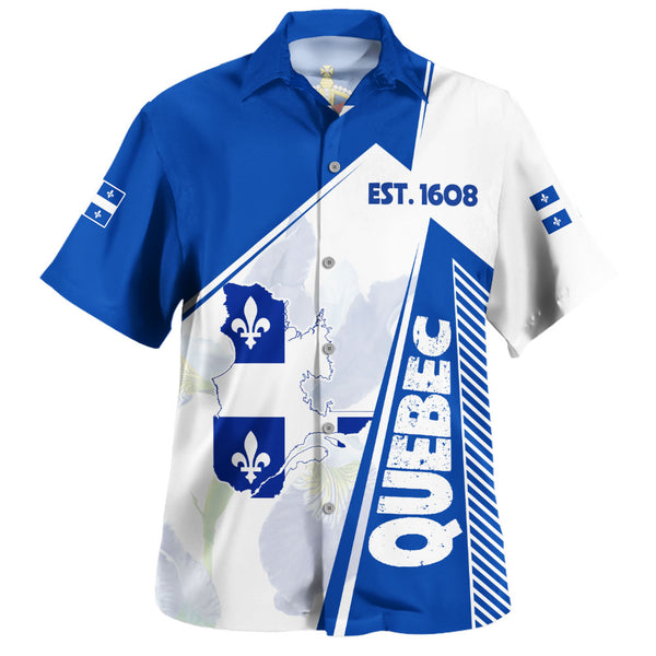 Quebec Bowling Shirt United Provinces & Territories
