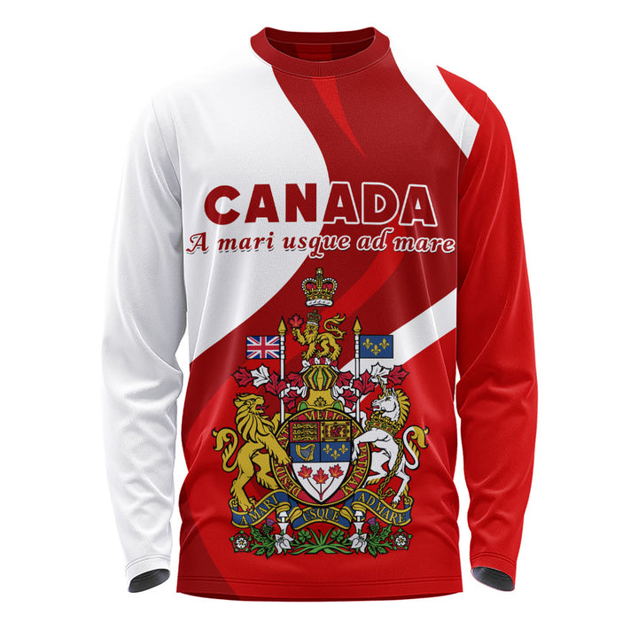 Canada Long Sleeve T-Shirt Crest Of Identity