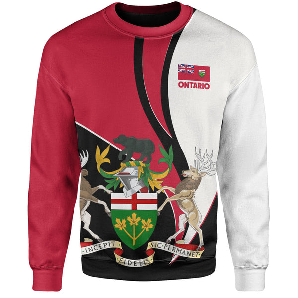 Ontario Sweatshirt Heritage Pride Of The North