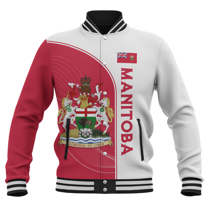 Manitoba Baseball Jacket Proud Provincial Heritage