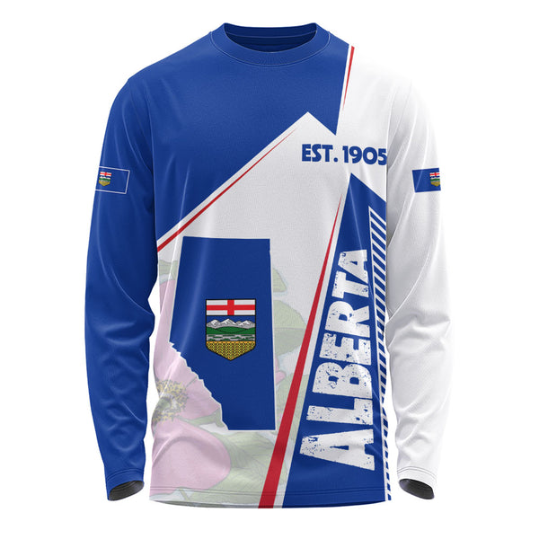 Alberta Long Sleeve T-Shirt United Provinces & Territories