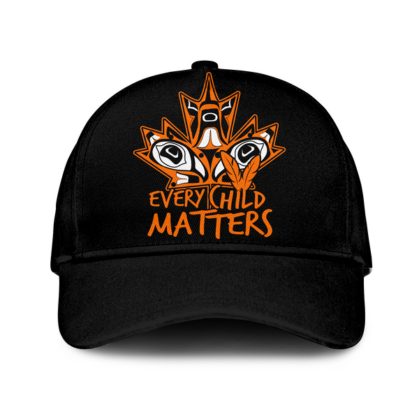 Canada Cap Every Child Matters Maple Leaf Haida Art Symbols