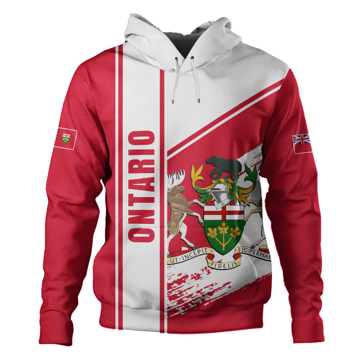 Ontario Hoodie Heritage Strength Crest