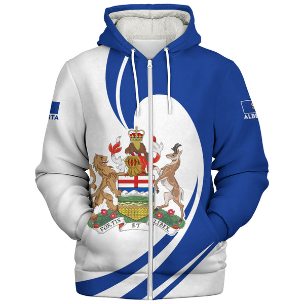 Alberta Sherpa Hoodie Legacy Of The Noble Spirit