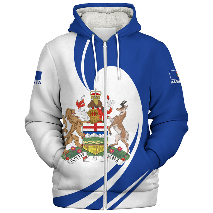 Alberta Sherpa Hoodie Legacy Of The Noble Spirit