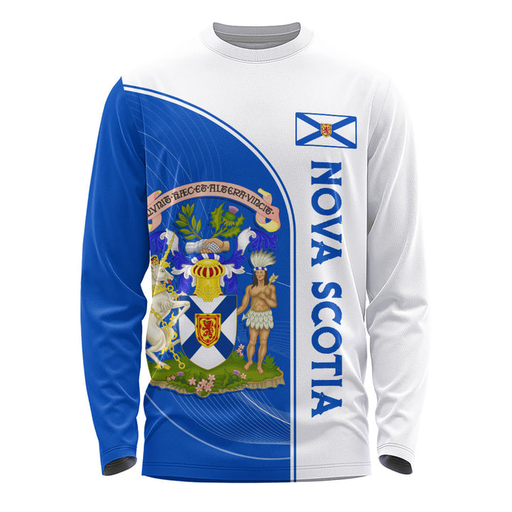 Nova Scotia Long Sleeve T-Shirt Proud Provincial Heritage