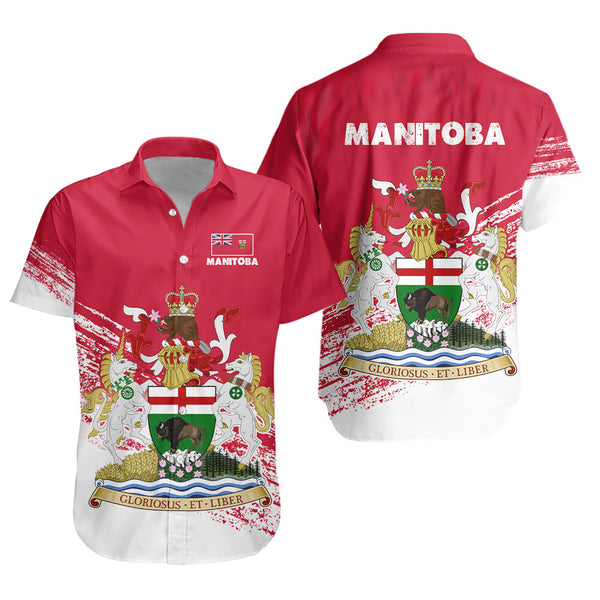 Manitoba Short Sleeve Shirt Pride Of The Provinces