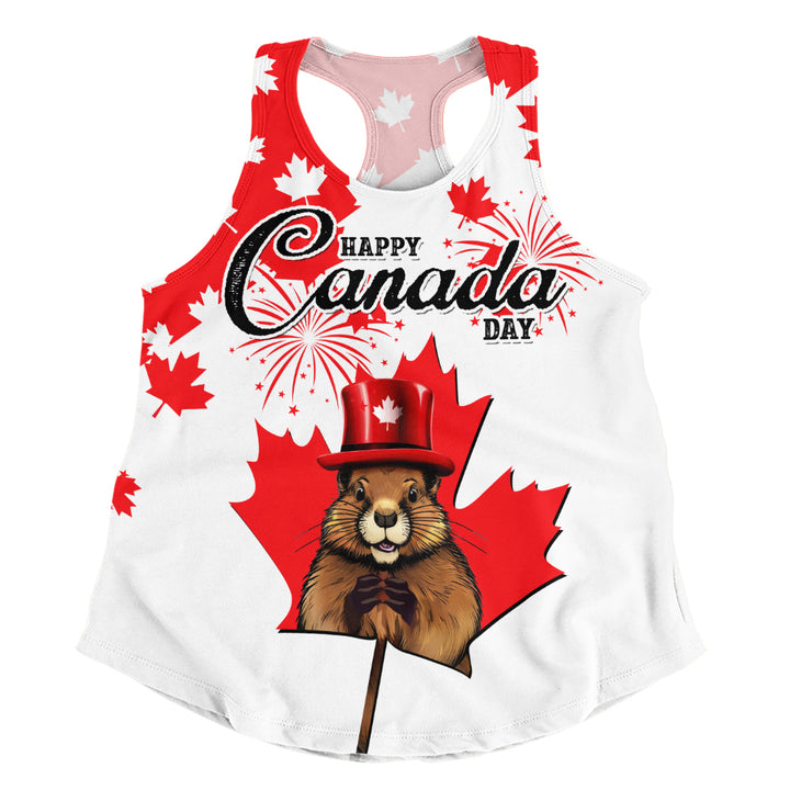 Canada Women Tank Beaver Bash Canada Day Special