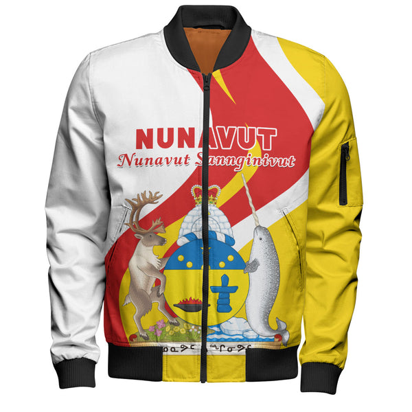 Nunavut Bomber Jacket Crest Of Identity