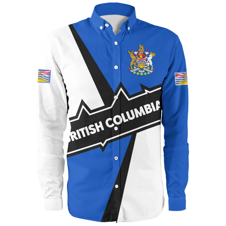 British Columbia Long Sleeve Shirt Loyal True North Provincial Style