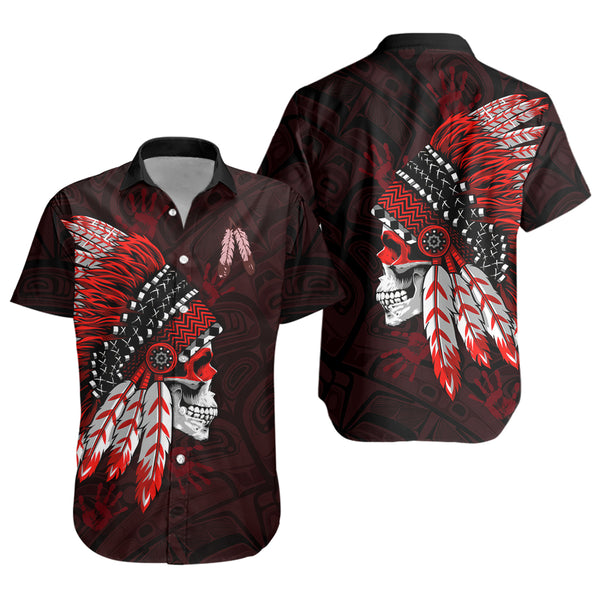 Canada Short Sleeve Shirt Spirit Of Blood And Bone