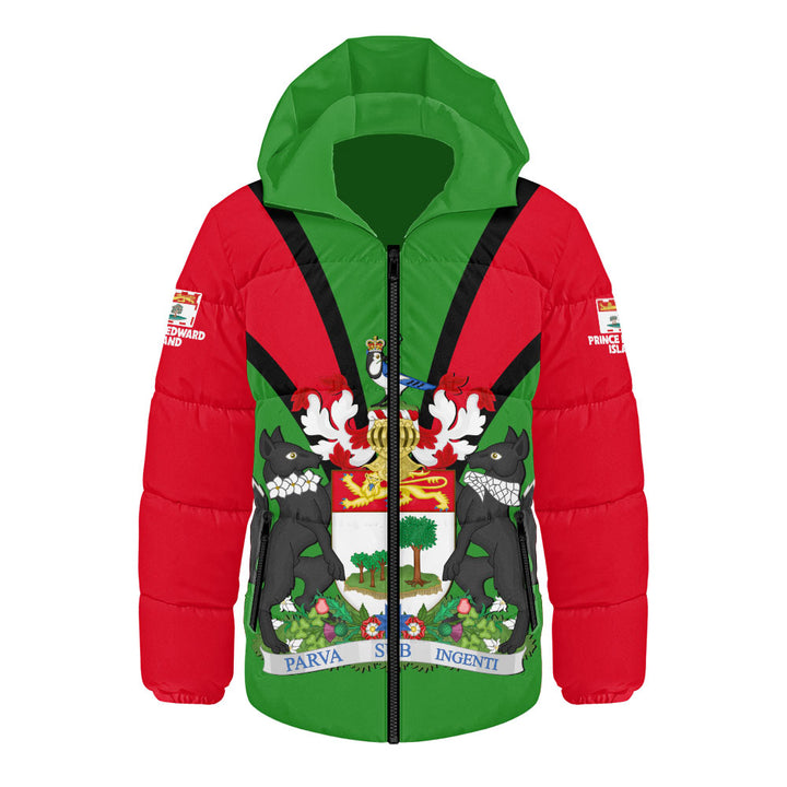 Prince Edward Island Hooded Padded Jacket Proud Provinces Collection