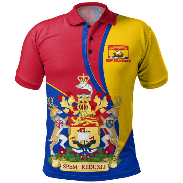 New Brunswick Polo Shirt Heritage Pride Of The North