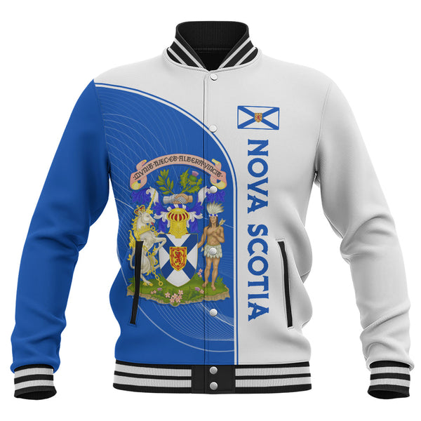 Nova Scotia Baseball Jacket Proud Provincial Heritage