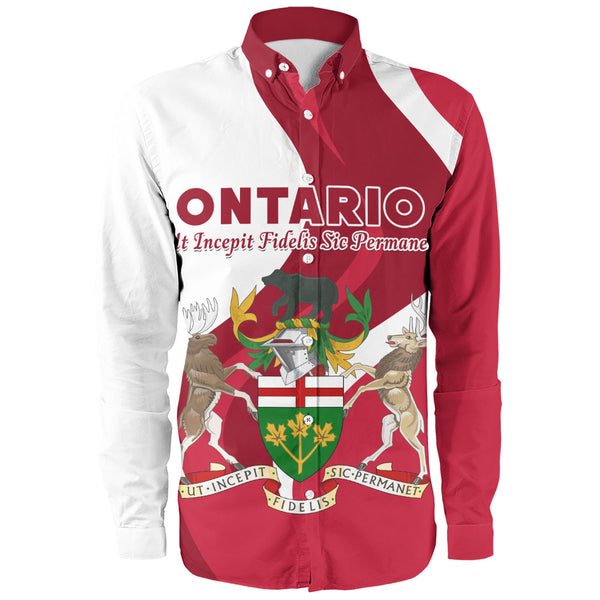 Ontario Long Sleeve Shirt Crest Of Identity