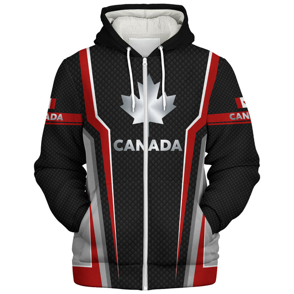 Canada Sherpa Hoodie Legacy Of The Noble Spirit