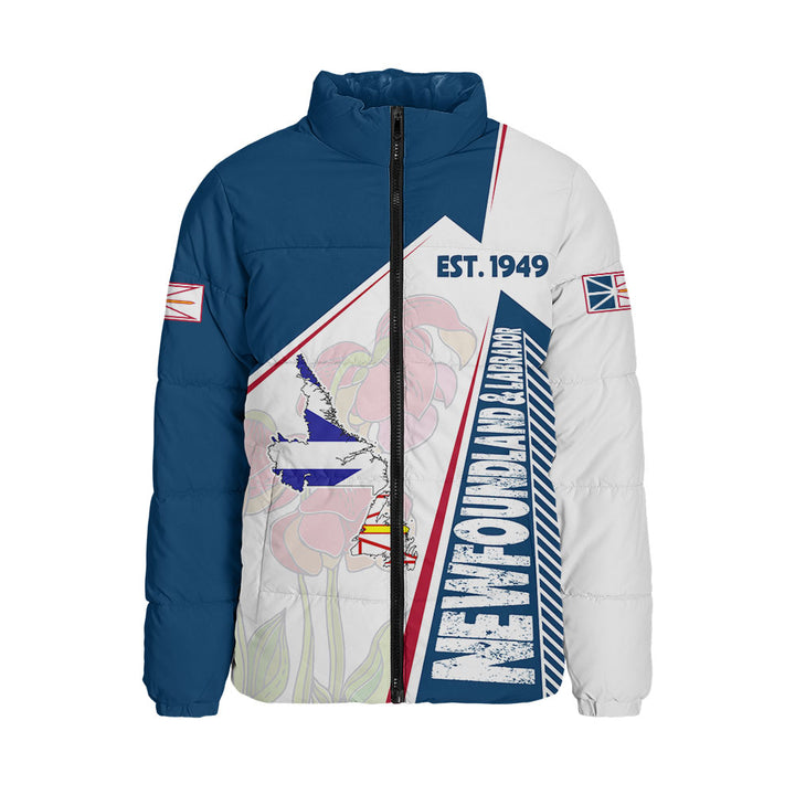 Newfoundland & Labrador Padded Jacket United Provinces & Territories