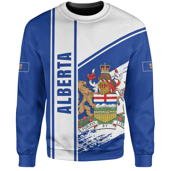Alberta Sweatshirt Heritage Strength Crest