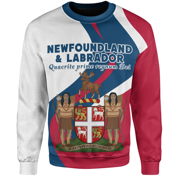 Newfoundland & Labrador Sweatshirt Crest Of Identity