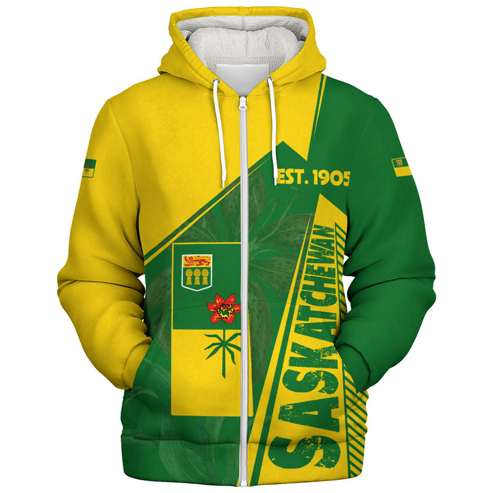 Saskatchewan Sherpa Hoodie United Provinces & Territories