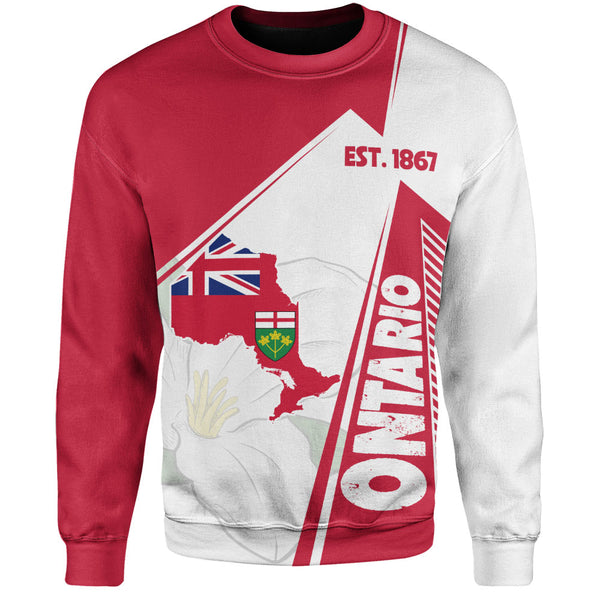 Ontario Sweatshirt United Provinces & Territories